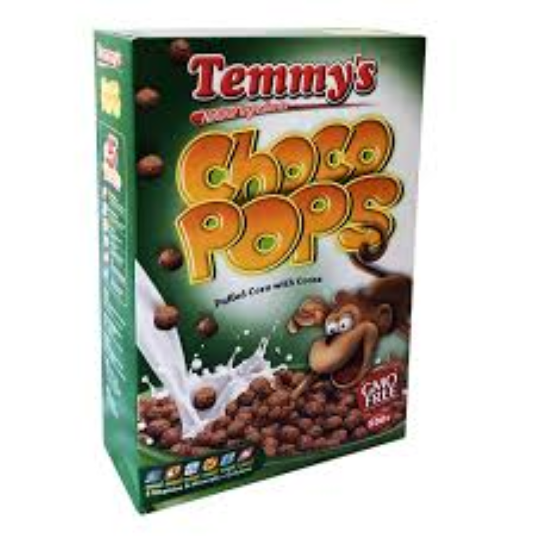 TEMMY'S CHOCO POPS 500GM